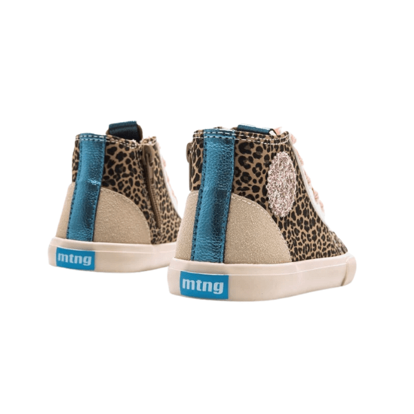 BOTÍN DEPORTIVO BAREFOOT 49322 LEOPARDO Y BLANCO - MUSTANG FREE - GARÓS