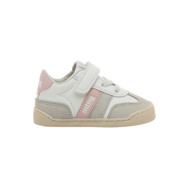 DEPORTIVA BAREFOOT BEBÉ 49060 MODERN BLANCO Y ROSA - MUSTANG FREE - GARÓS