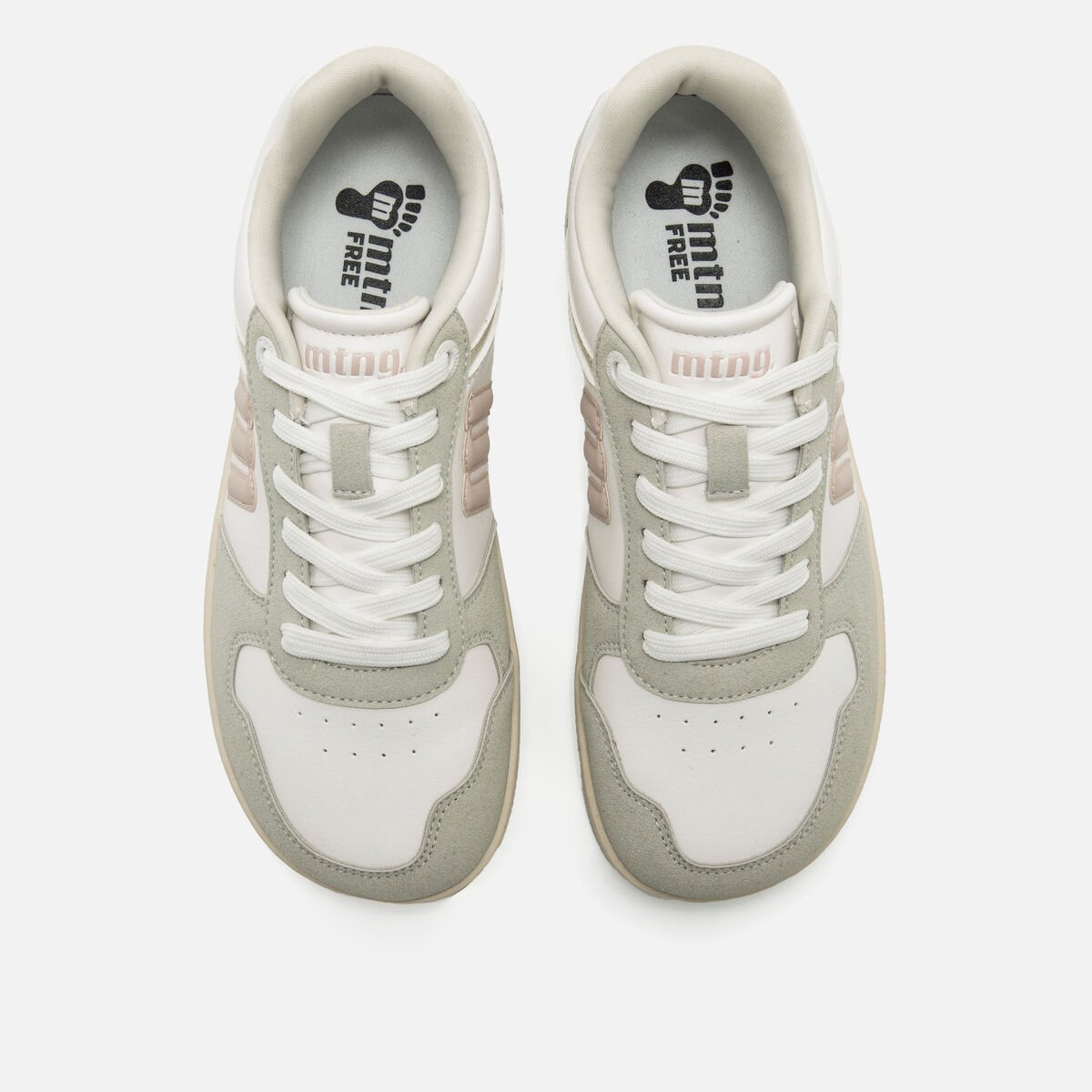 DEPORTIVA BAREFOOT MUJER ARIA 60840 BLANCO Y GRIS - MUSTANG FREE - GARÓS
