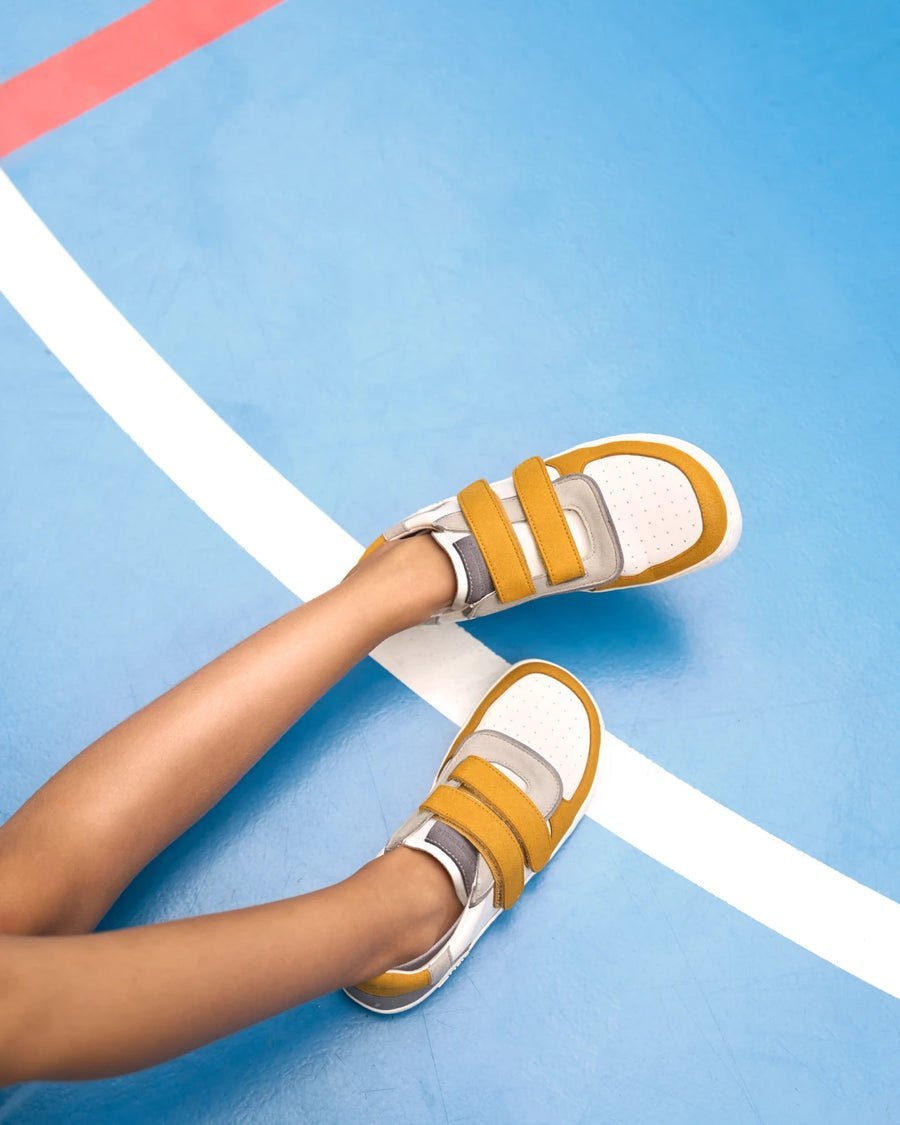 DEPORTIVA BAREFOOT PETRA JUNIOR MURIS MOSTAZA - GARÓS