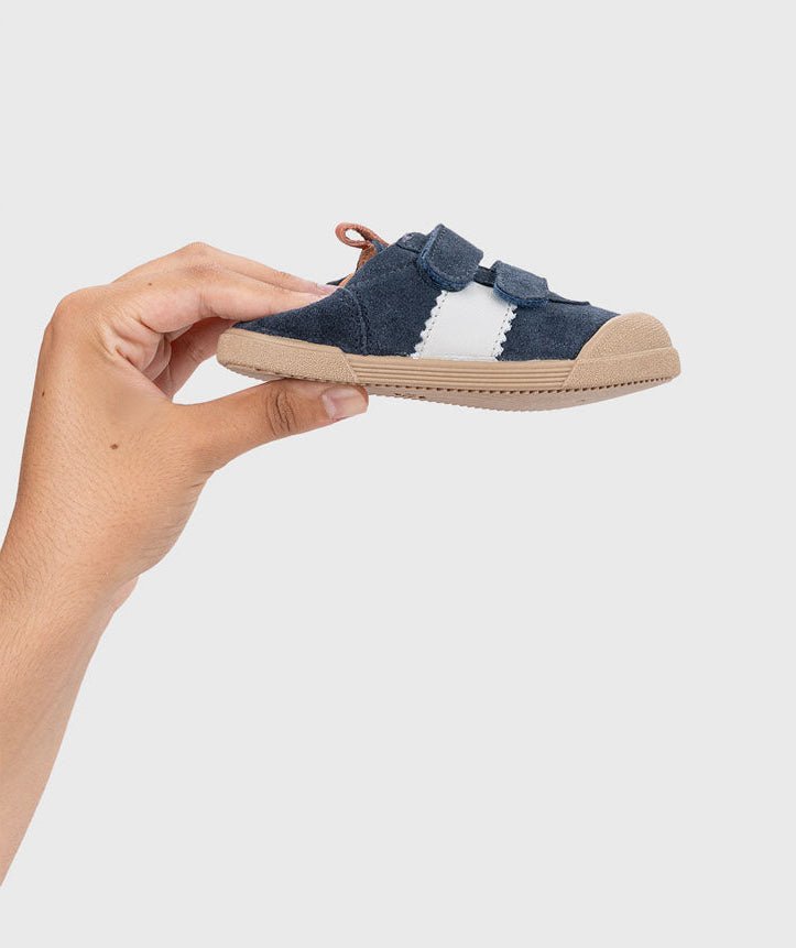 DEPORTIVA BAREFOOT WIDE BERLÍN SERRAJE AZUL JEANS - IGOR - GARÓS