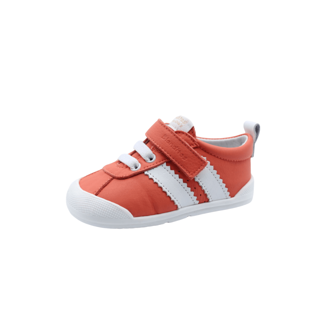 deportiva respetuosa blanditos iris rojo coral - garós