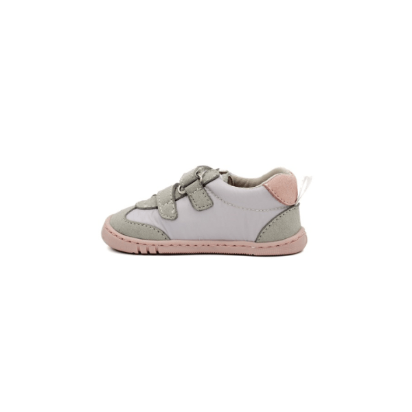 DEPORTIVA RESPETUOSA INFANTIL PF174 PIEL Y NYLON PIRUFLEX GRIS - GARÓS