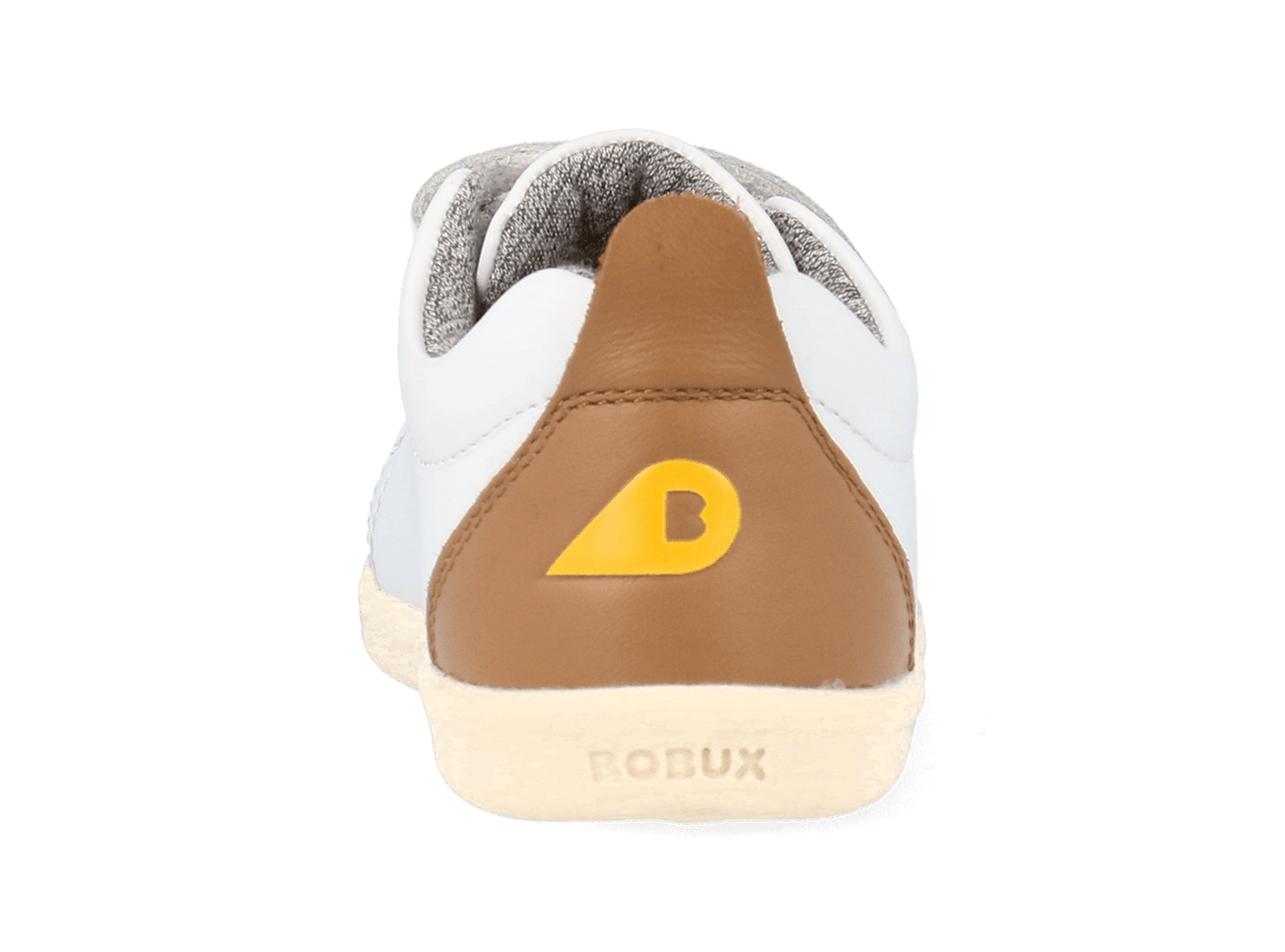 DEPORTIVAS RESPETUOSAS BOBUX GRASS COURT BLANCO CARAMELO - GARÓS
