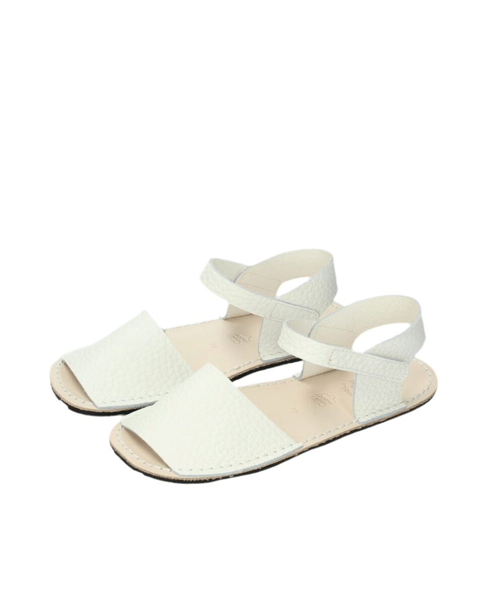SANDALIA BAREFOOT RIA MENORQUINA ADULTO NIRVANA BLANCO - GARÓS
