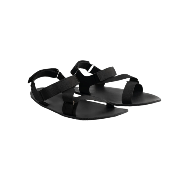 SANDALIA MINIMALISTA ADULTO QUONDAM ORIGAMI NEGRO - GARÓS