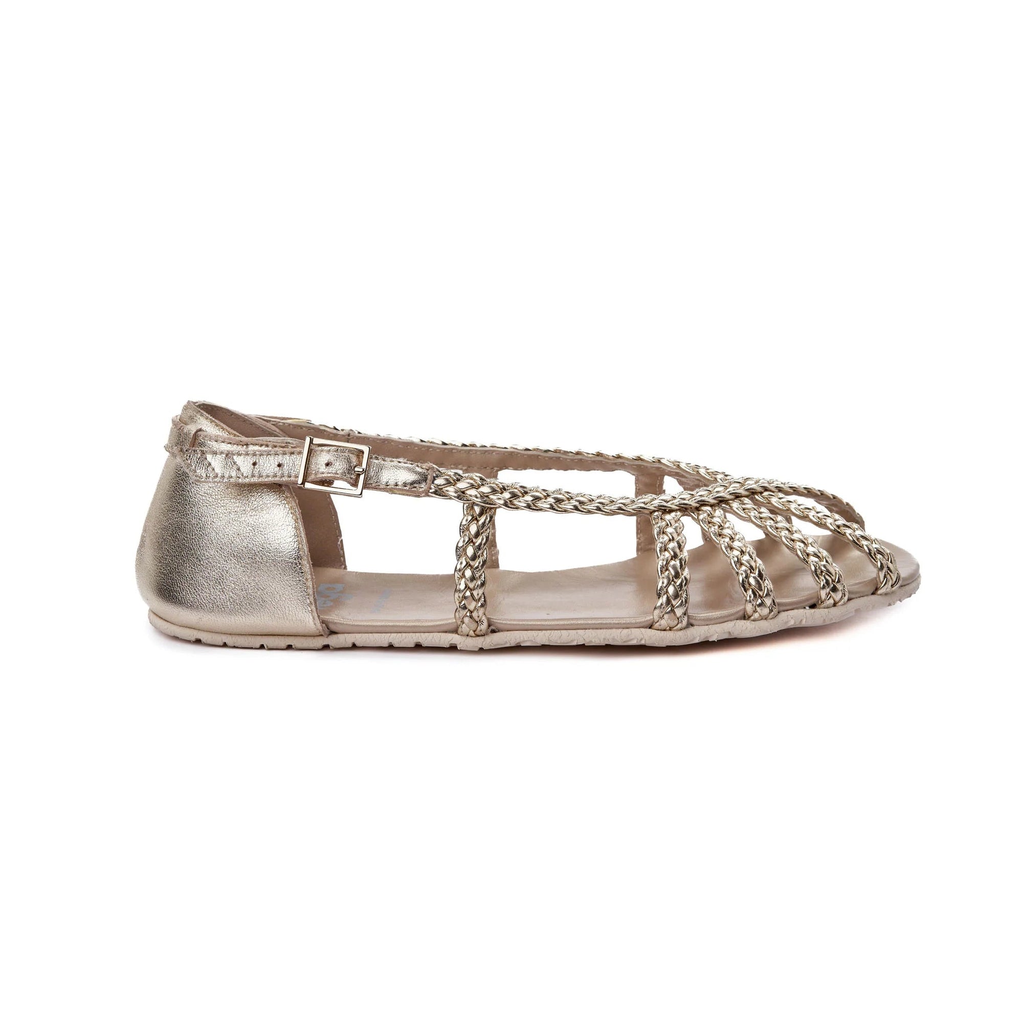 Sandalia mujer barefoot Joya Oro - Navega Barefoot - GARÓS