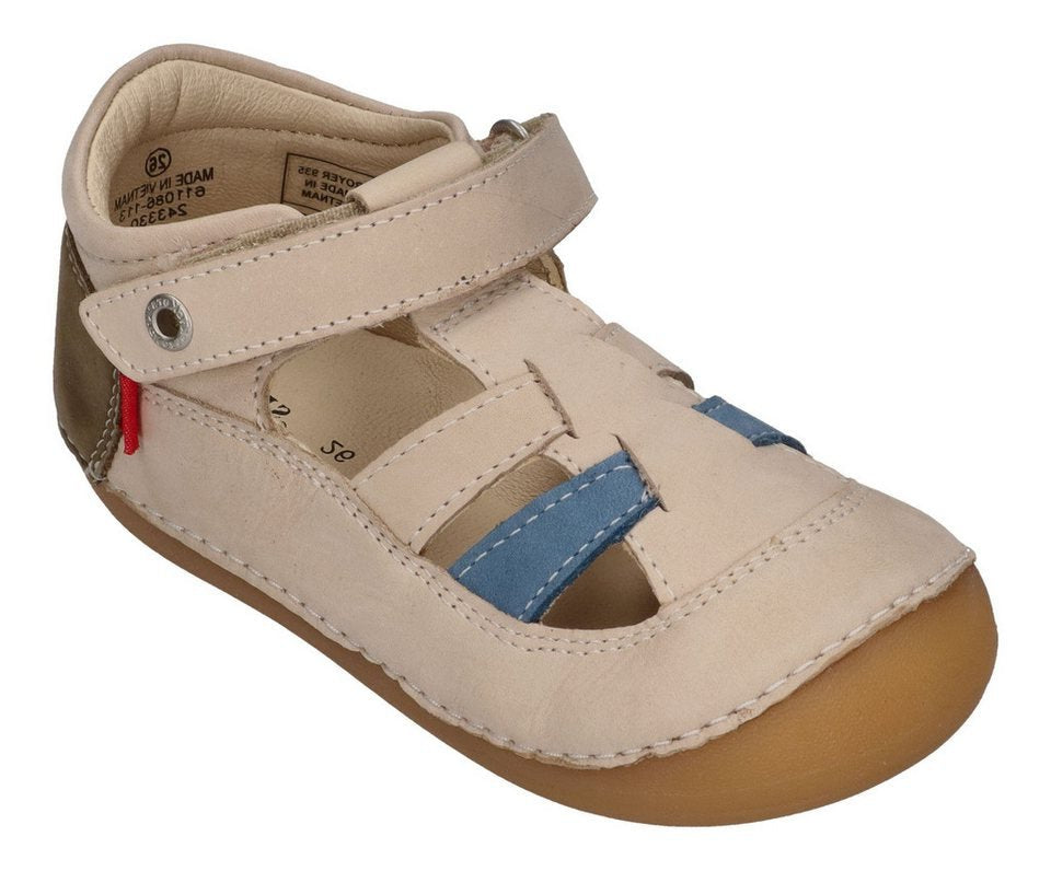 SANDALIAS RESPETUOSAS SUSHY PIEL BEIGE - KICKERS - GARÓS