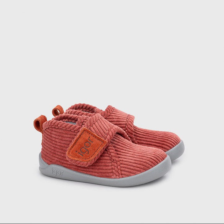 ZAPATILLA DE CASA BAREFOOT HOMIE PANA TEJA - IGOR - GARÓS