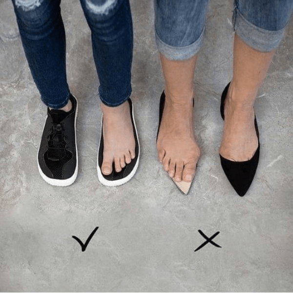 Cómo saber si tus zapatos te están deformando el pie - GARÓS
