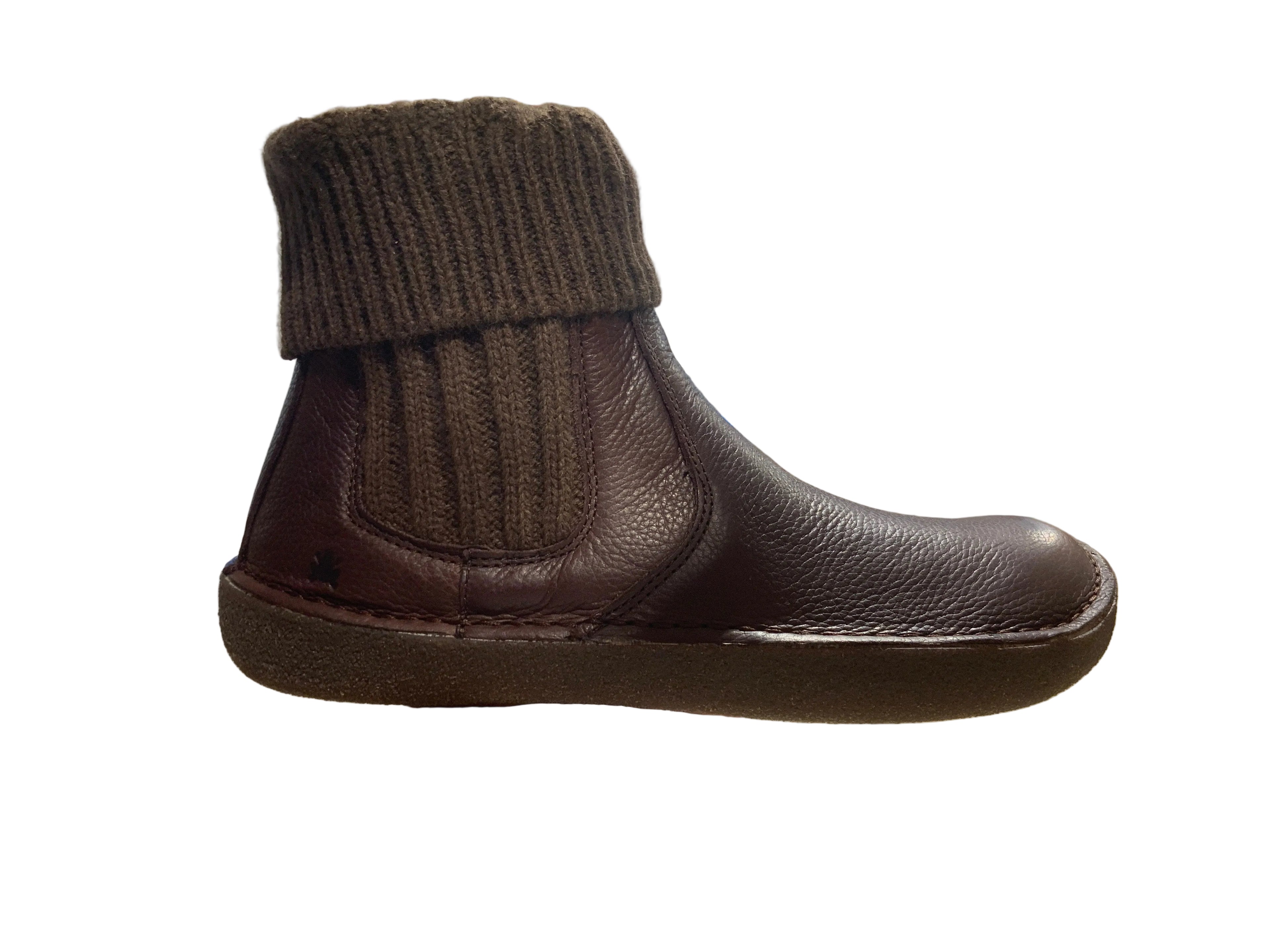 BOTÍN CALCETÍN BAREFOOT ADULTO N6062 ALPINE GRASS BROWN TAMI PIEL MARRÓN - EL NATURALISTA
