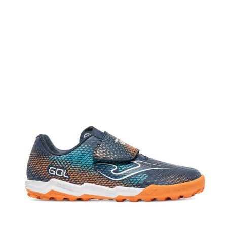 DEPORTIVA MULTITACO BAREFOOT JUNIOR  VELCRO GOL 2603 MARINO Y NARANJA - JOMA