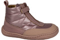 BOTA RESPETUOSA NIÑA DIXAN  PIEL ROSA Y BRILLO - ANDANINES