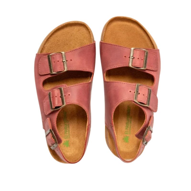 SANDALIA BAREFOOT ADULTO N6001 HORIZON ARIZONA PIEL ROJA BLUSH- EL NATURALISTA