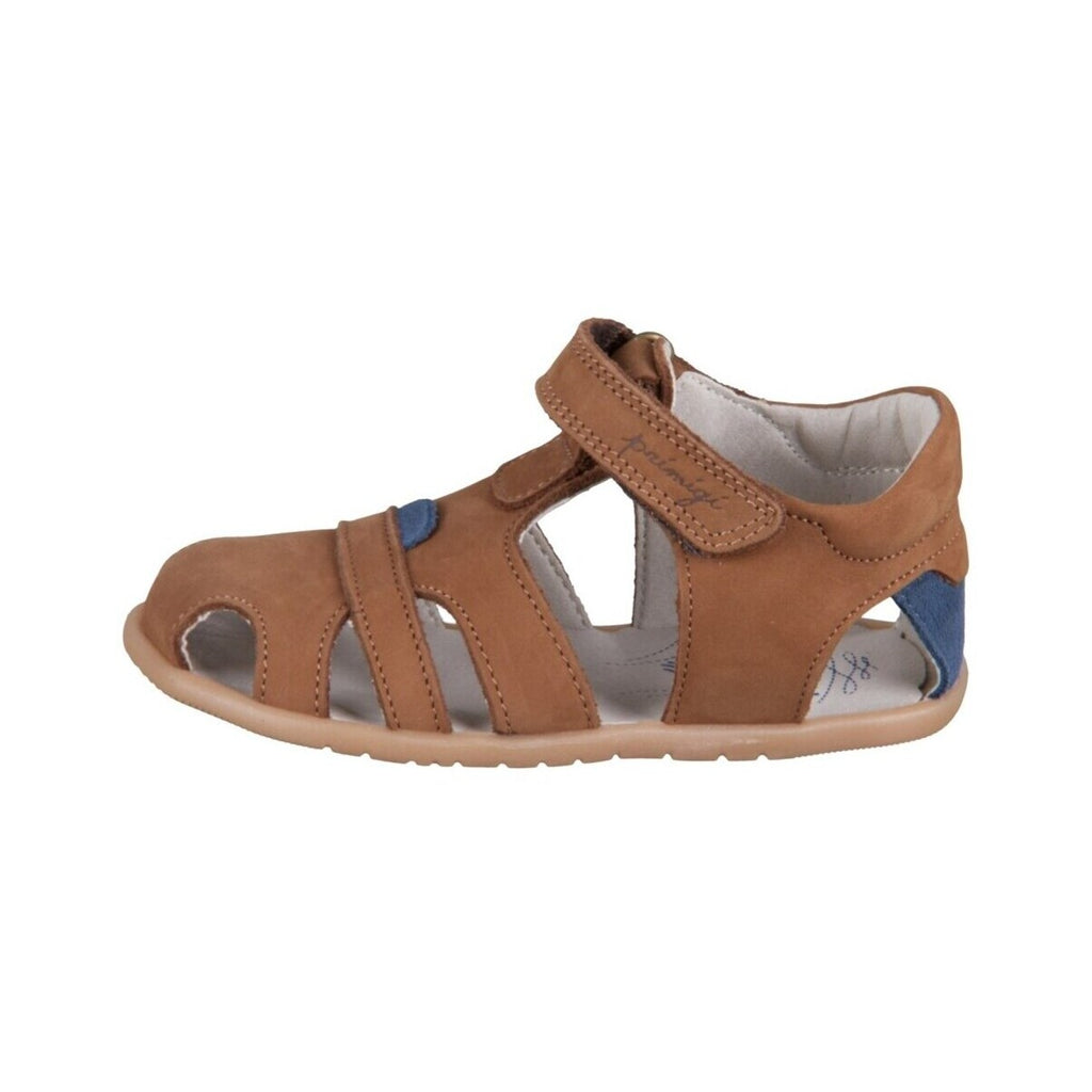 SANDALIA CANGREJERA BAREFOOT BABY SOFT 1414000 PIEL CAMEL - PRIMIGI