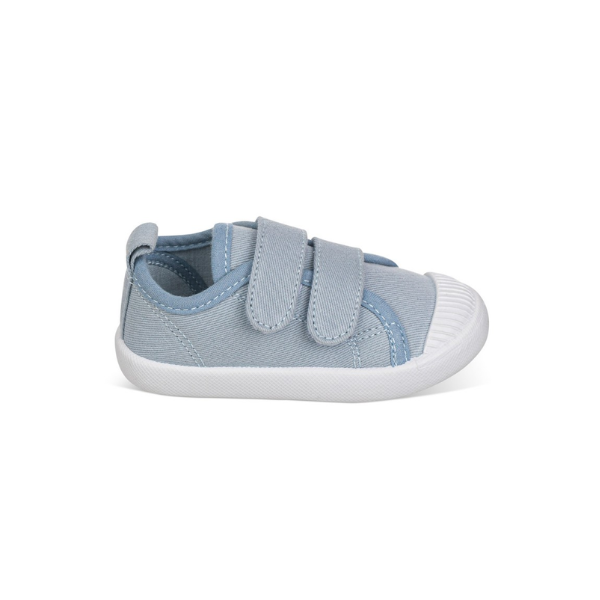 DEPORTIVA DE LONA BAREFOOT INFANTIL AZUL CIELO - CHETTO