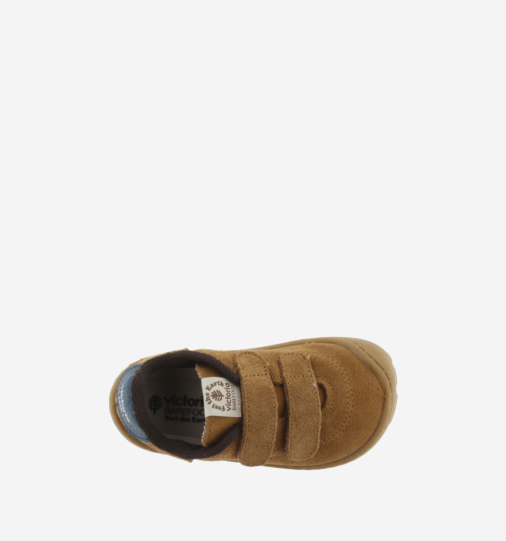 ZAPATO BAREFOOT INFANTIL BOSCO SERRAJE CUERO- VICTORIA