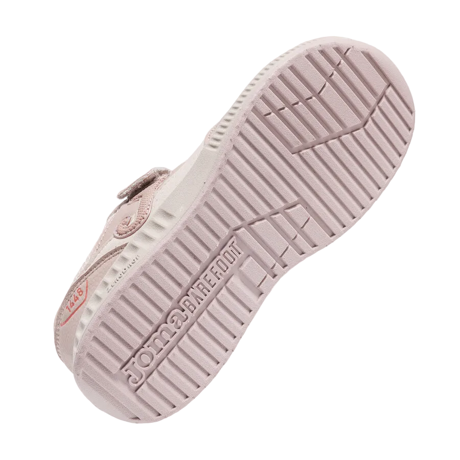 DEPORTIVA BAREFOOT INFANTIL CON VELCRO Y ELÁSTICO 1448  JUNIOR  COMBI CAMEL  - JOMA