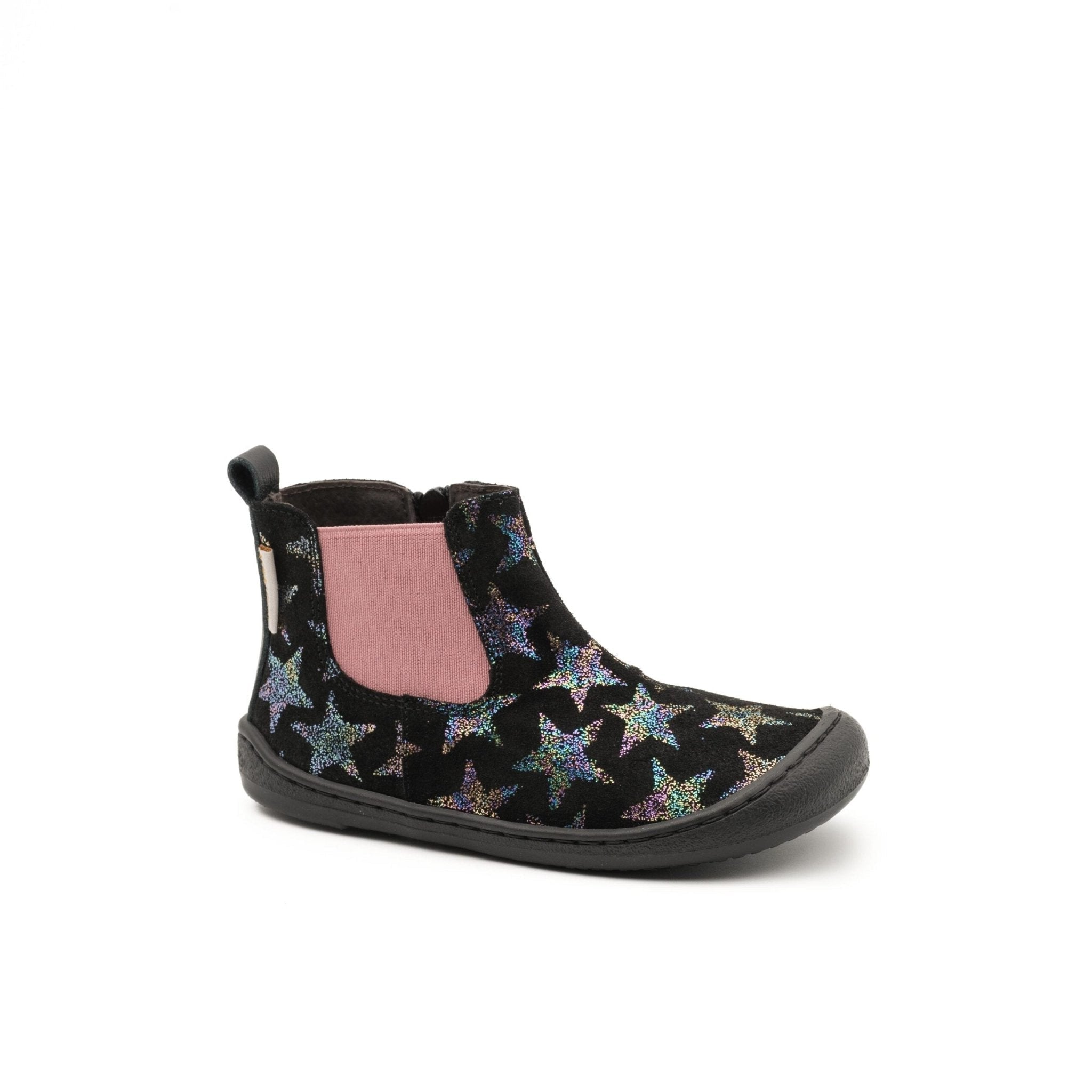 9055 - R FLEXI NENS BOTIN NEGRO ESTRELLAS - GARÓS