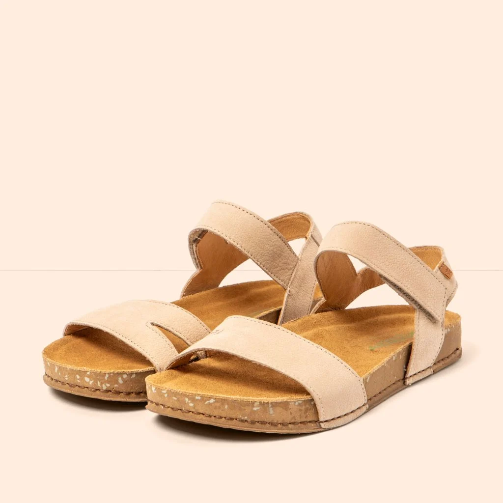 SANDALIA DE TRANSICIÓN PARA ADULTO N5790 BALANCE NOBUCK BEIGE - EL NATURALISTA