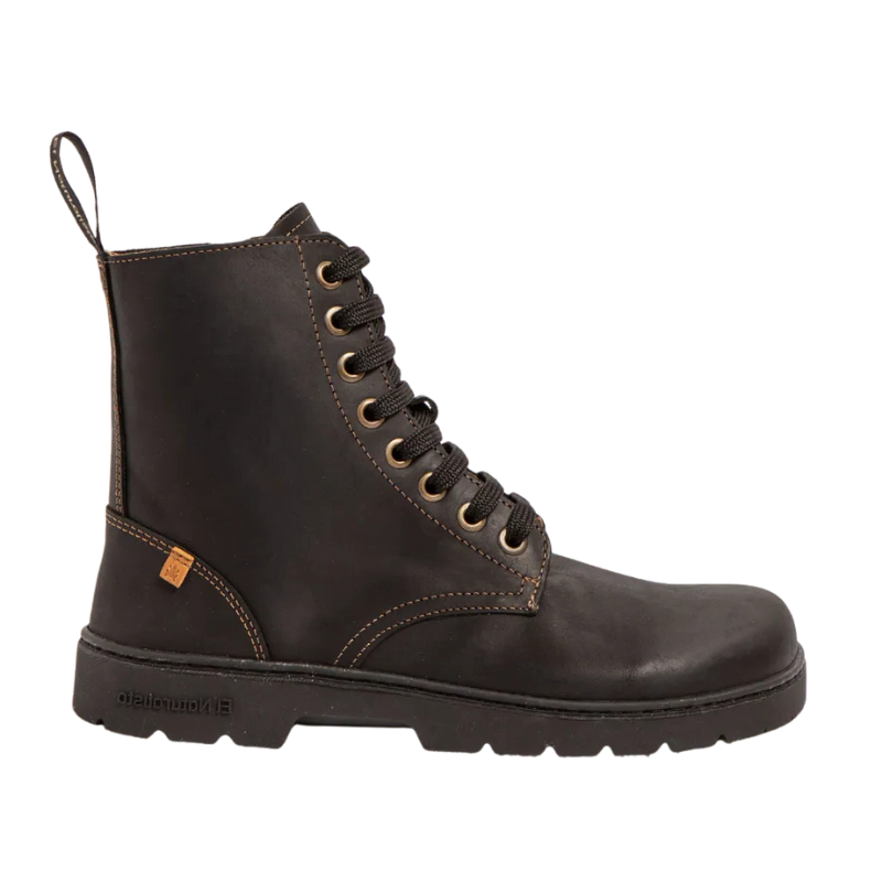 BOTA CON CORDONES BAREFOOT ADULTO N5264 ARIZONA NEGRA NOMADA - EL NATURALISTA