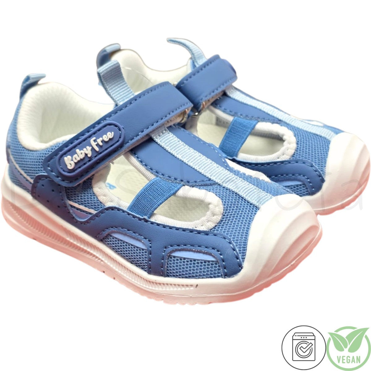 SANDALIA BAREFOOT DEPORTIVA INFANTIL 1126012 AZUL  - CHETTO