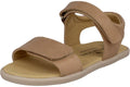SANDALIA RESPETUOSA INFANTIL CON DOBLE VELCRO PIEL NUDE  - ANDANINES