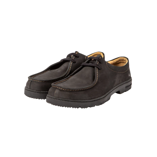 ZAPATO RESPETUOSO CON CORDONES ADULTO N5265 PLEASANT BLACK  NOMADA - EL NATURALISTA