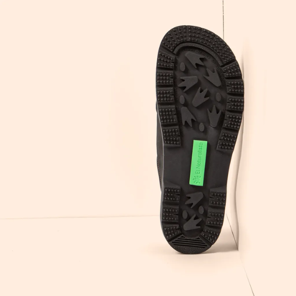 ZAPATO RESPETUOSO CON CORDONES ADULTO N5265 PLEASANT BLACK  NOMADA - EL NATURALISTA