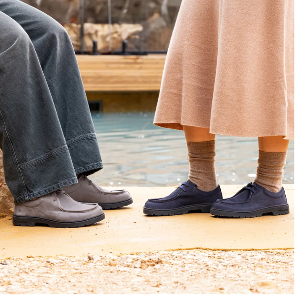 ZAPATO RESPETUOSO CON CORDONES ADULTO N5265 PLEASANT BLACK  NOMADA - EL NATURALISTA