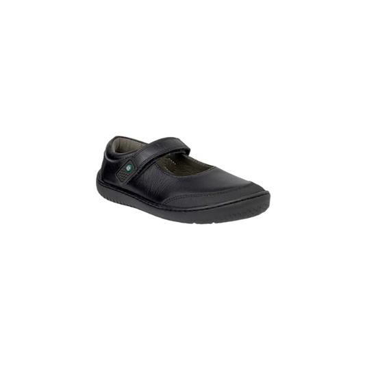 ZAPATO COLEGIAL BAREFOOT MERCEDES 31103  NEGRO - GORILA