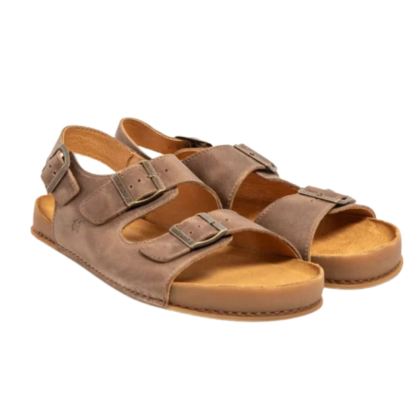 SANDALIA BAREFOOT ADULTO N6001 HORIZON ARIZONA PIEL GRIS STONE- EL NATURALISTA