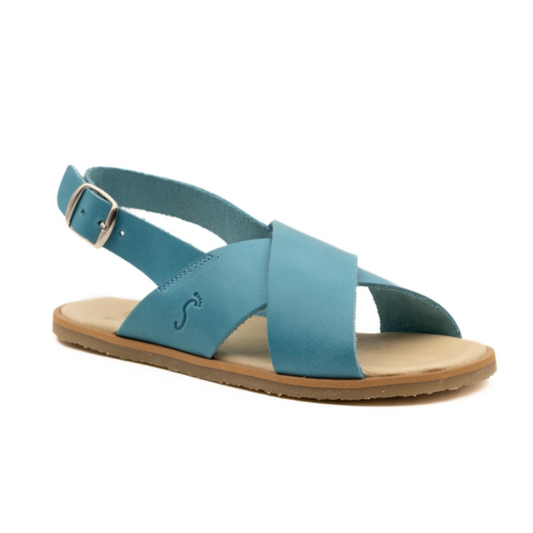 SANDALIA RESPETUOSA MUJER 5205-LI FLEXI NENS SPORT AZUL AGUA
