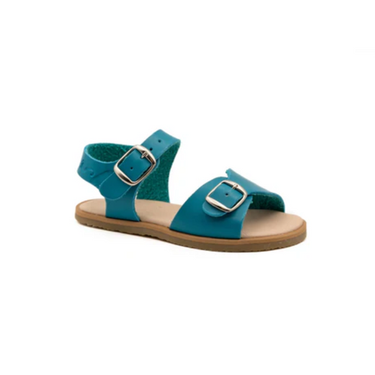 SANDALIA RESPETUOSA PIEL AZUL 5181-LI FLEXI NENS