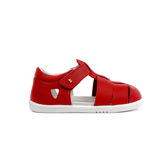 SANDALIAS BAREFOOT BOBUX TIDAL PIEL ROJO