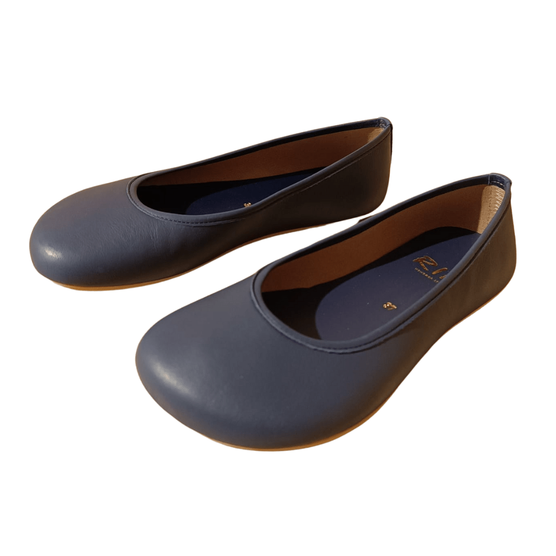 BAILARINA BAREFOOT ADULTO RÍA VELVET AZUL - GARÓS