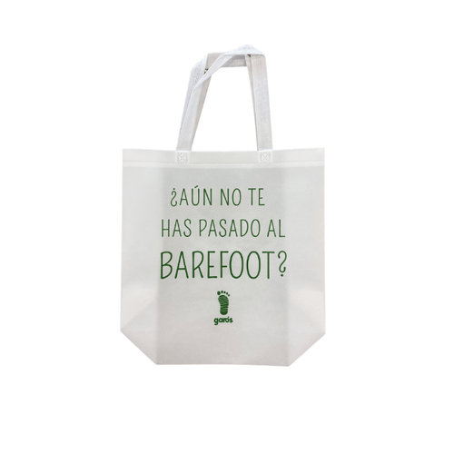 BOLSA REUTILIZABLE ¿AÚN NO TE HAS PASADO AL BAREFOOT? - GARÓS