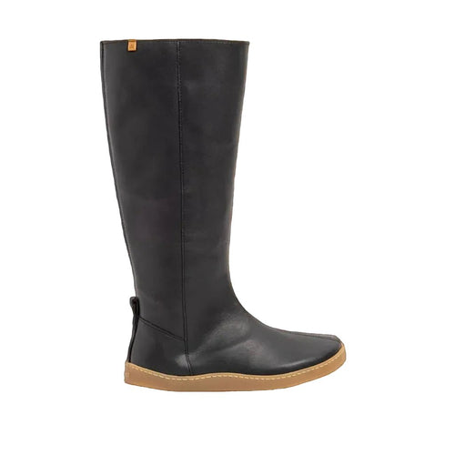 BOTA ALTA BAREFOOT MUJER N5925 ORIGEN NAPPA BLACK PIEL NEGRA - EL NATURALISTA - GARÓS