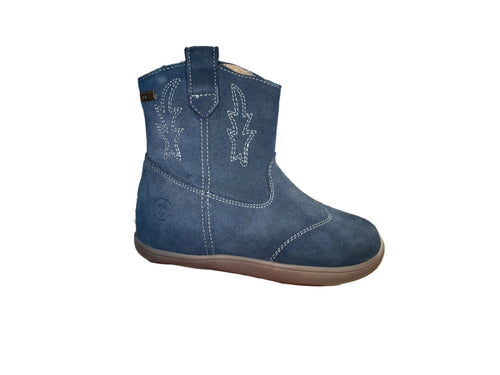 BOTA CAMPERA BAREFOOT NIÑA 1126534 WATERPROOF PIEL AZUL - CHETTO - GARÓS