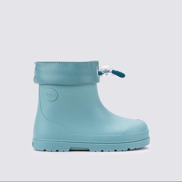 BOTA DE AGUA BAREFOOT CAÑA BAJA MENDI TURQUESA - IGOR - GARÓS