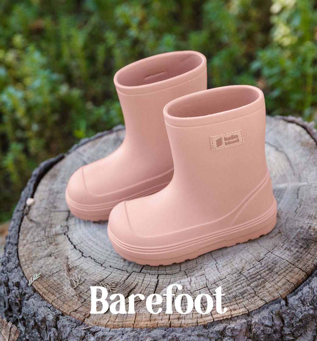 BOTA DE AGUA BAREFOOT EVEREST ROSA - HELLO BLAND - GARÓS
