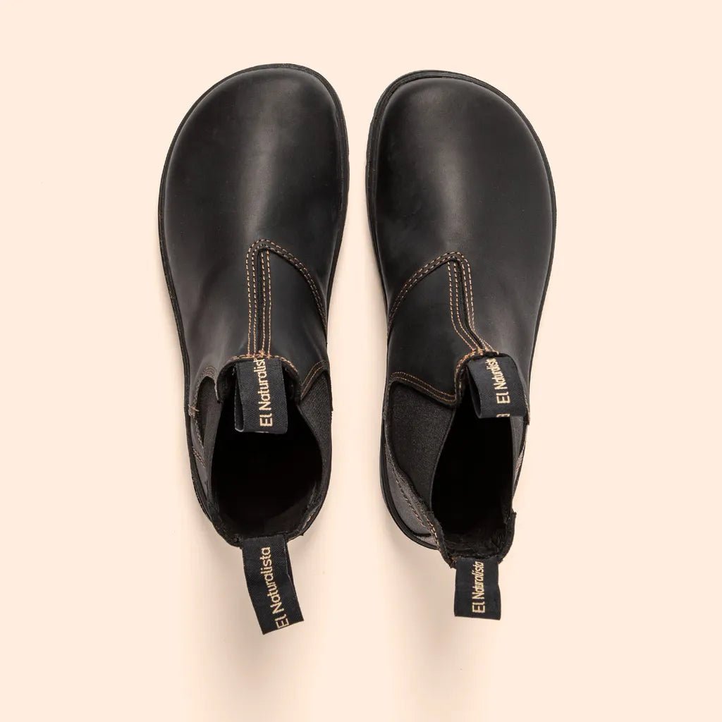 BOTÍN BAREFOOT ADULTO CON ELÁSTICO N5262 ARIZONA NEGRO NOMADA - EL NATURALISTA - GARÓS