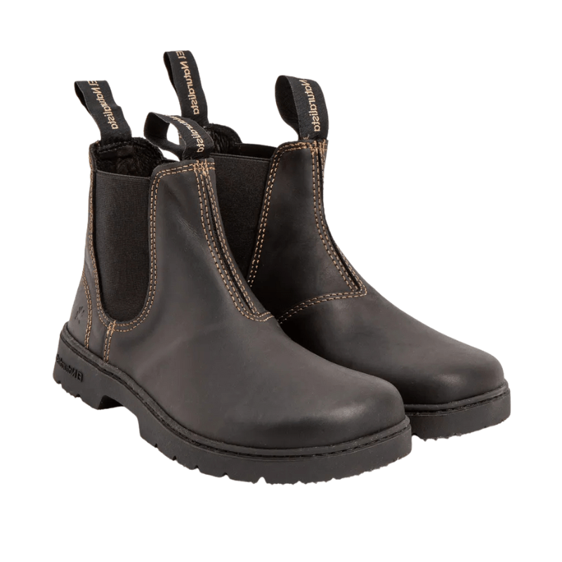 BOTÍN BAREFOOT ADULTO CON ELÁSTICO N5262 ARIZONA NEGRO NOMADA - EL NATURALISTA - GARÓS