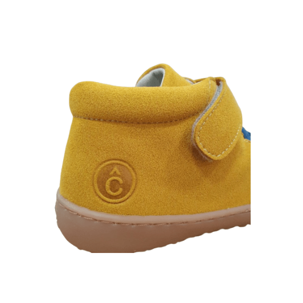 BOTÍN BAREFOOT SUEDE COQUEFLEX 15231 MOSTAZA - GARÓS