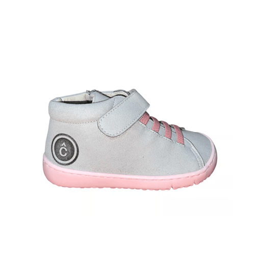 botín barefoot suede coqueflex 15231 rosa - garós