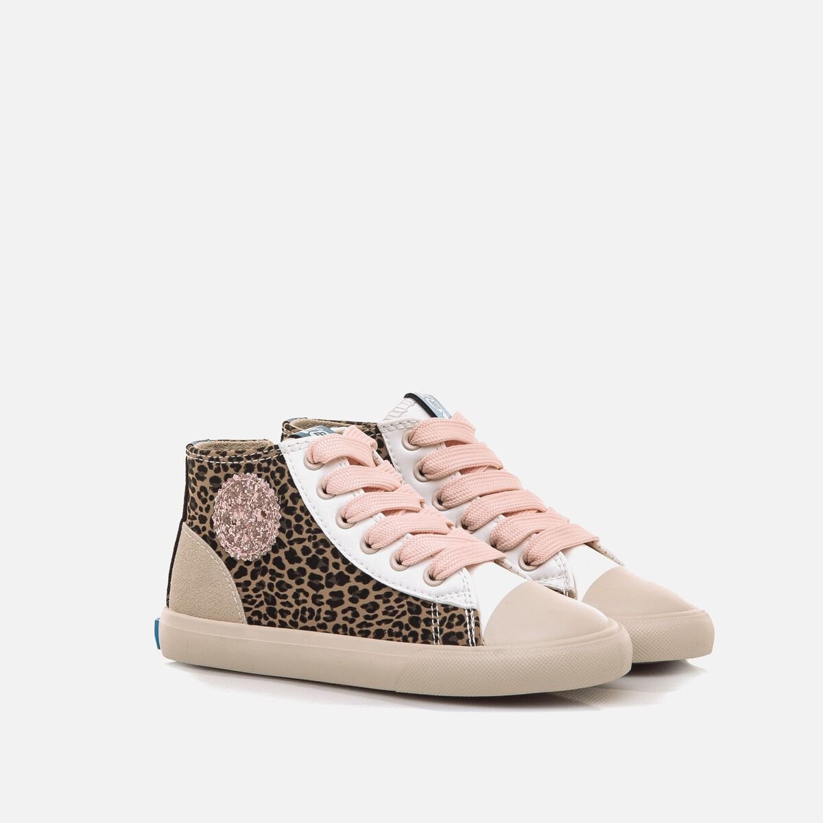 BOTÍN DEPORTIVO BAREFOOT 49322 LEOPARDO Y BLANCO - MUSTANG FREE - GARÓS