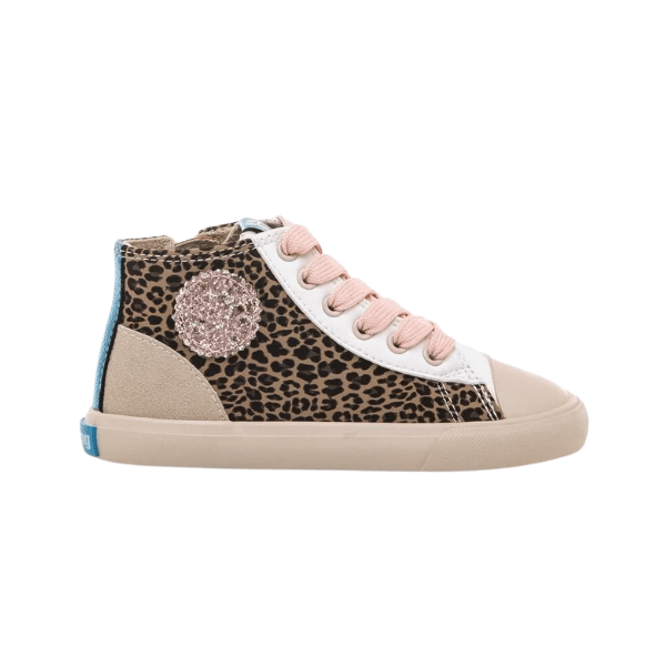 BOTÍN DEPORTIVO BAREFOOT 49322 LEOPARDO Y BLANCO - MUSTANG FREE - GARÓS