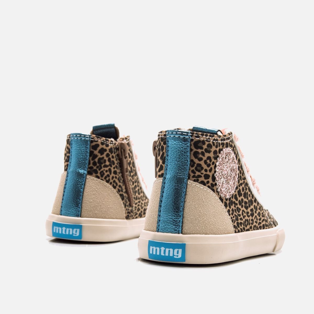 BOTÍN DEPORTIVO BAREFOOT 49322 LEOPARDO Y BLANCO - MUSTANG FREE - GARÓS