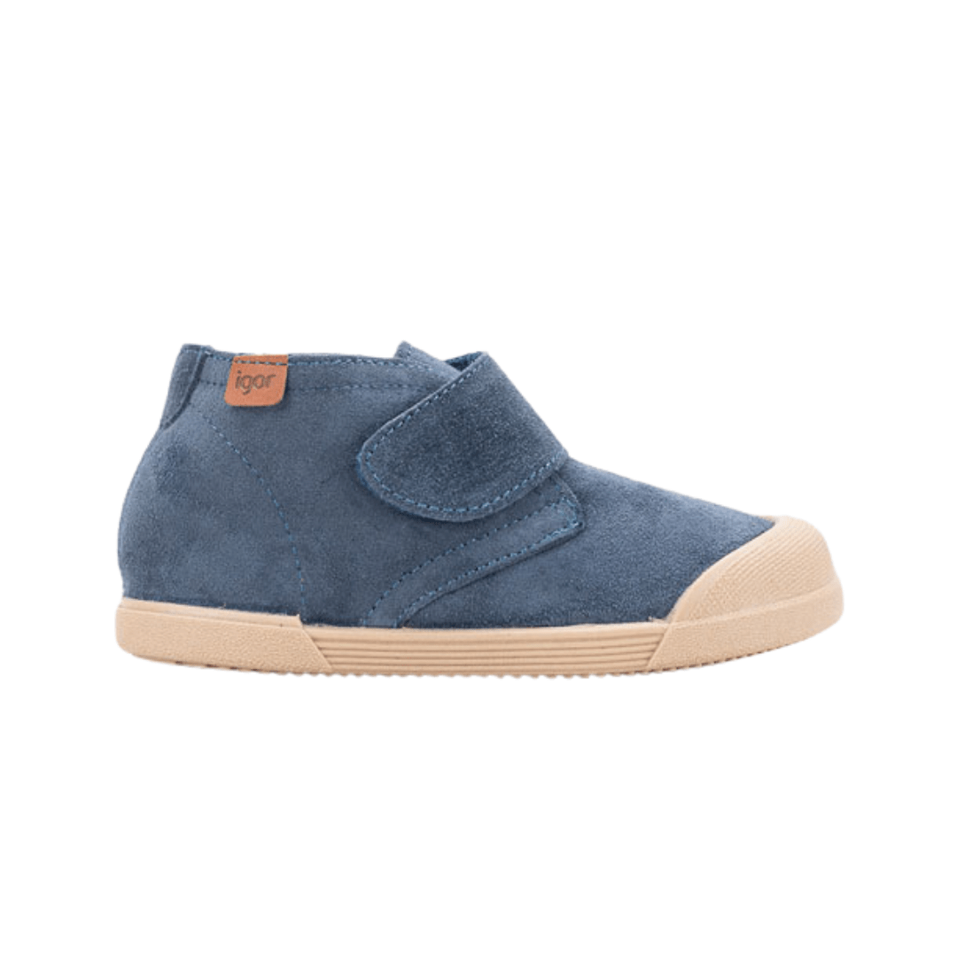 BOTÍN INFANTIL BAREFOOT SERRAJE IGOR TUI AZUL JEANS - GARÓS