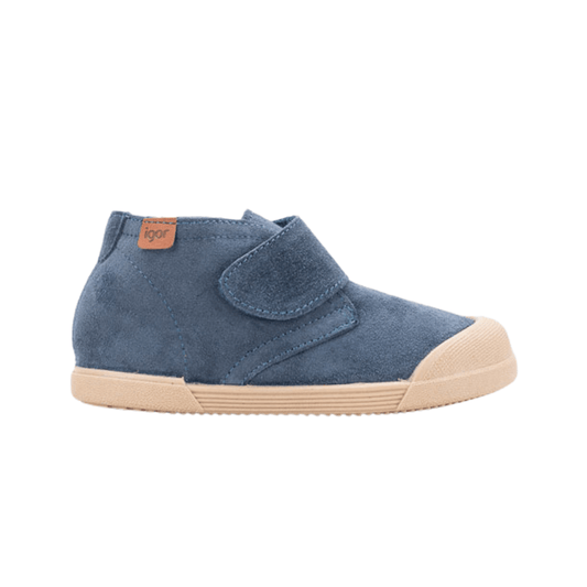 BOTÍN INFANTIL BAREFOOT SERRAJE IGOR TUI AZUL JEANS - GARÓS